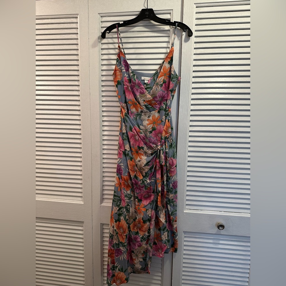Yumi Kim Bond Street Floral Wrap Midi Dress